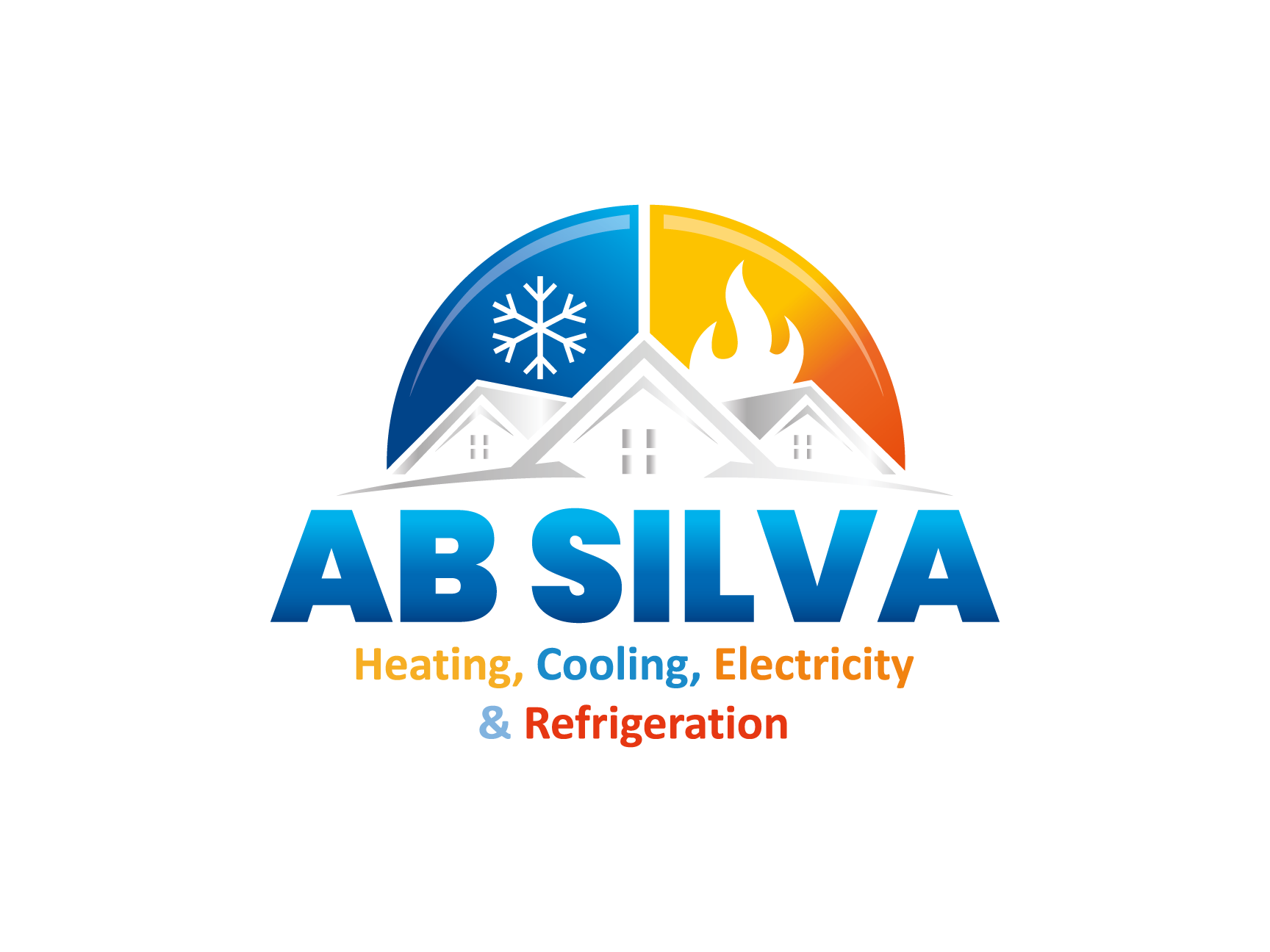 AB Silva Heating Cooling & Electric Logo